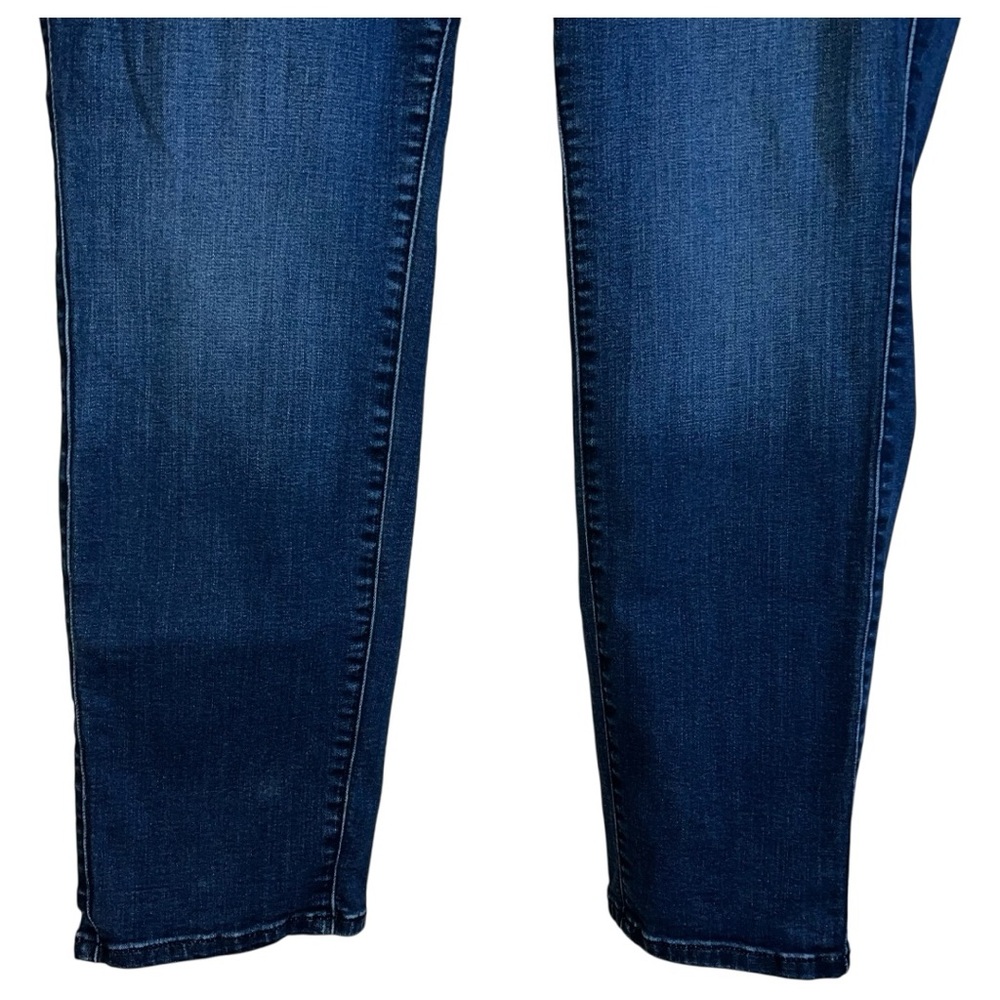 Torrid Jeans Women’s Size 18/20 2X Blue Straight Expandable Waist Drawstring - Picture 4 of 7